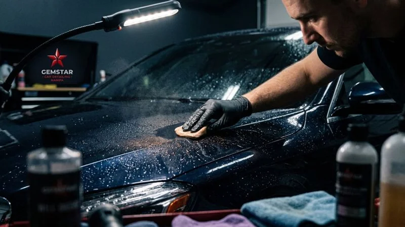 Clay bar decontamination process removing bonded contaminants from paint